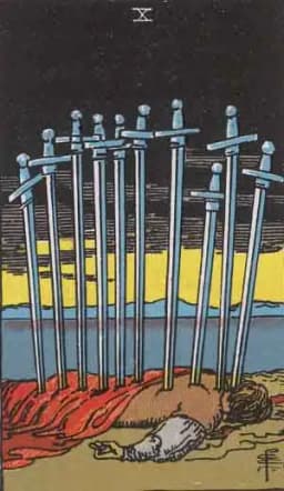 Ten of Swords